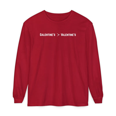 Galentine's > Valentine's Comfort Colors Long Sleeve T-Shirt