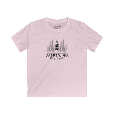 Kid’s T-Shirt, Woodland Trees by 515Gear.com | Jasper, GA | Play Outside - in the forest! 