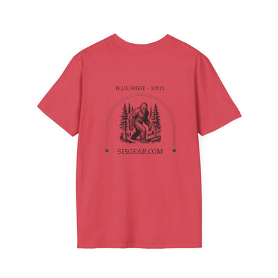 Adult T-shirt, Forest & Bigfoot graphic by 515Gear.com | Blue Ridge, GA | 30513