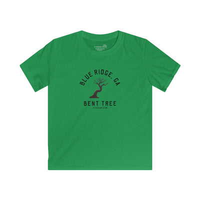 Kid’s T-Shirt, Bent Tree design by515Gear.com | Blue Ridge, GA | Don't leave the trail!