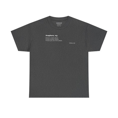 unisex adult t-shirt, word play | 515Gear.com | avoid repetition with this cool shirt