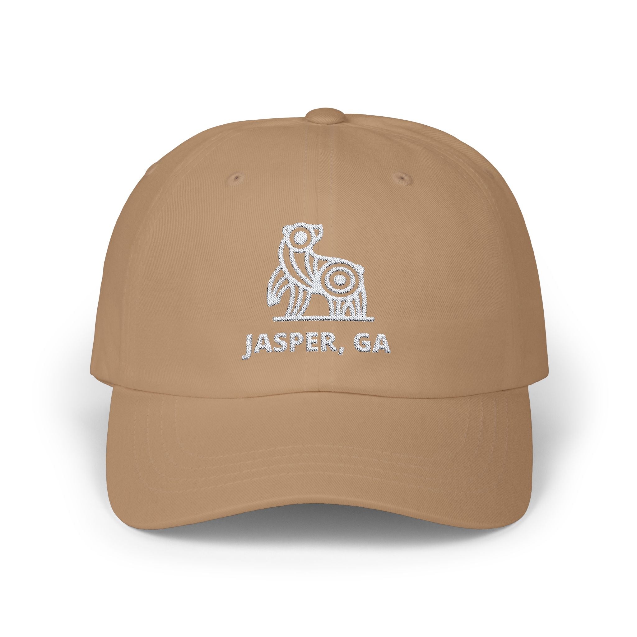 Jasper, Bear Cap - White Embroidery