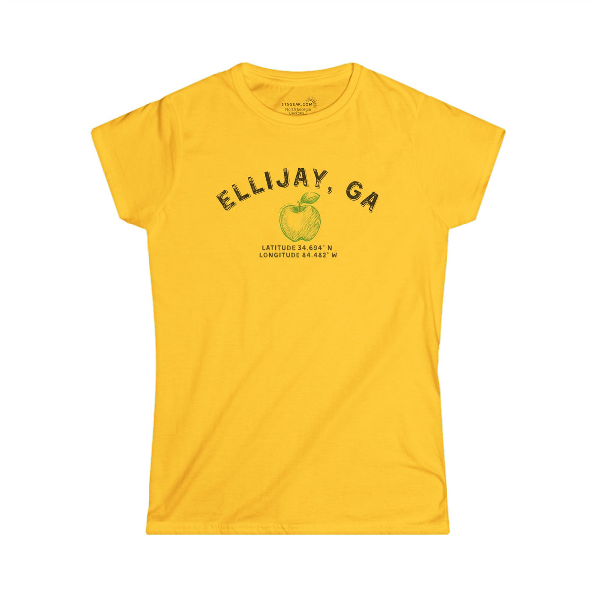 Women’s Softstyle "Ellijay Apple" Tee