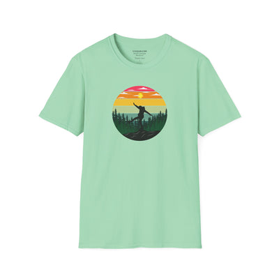Unisex Adult T-shirt, mountain hiker graphic | by 515Gear.com | Perfect hiking apparel 