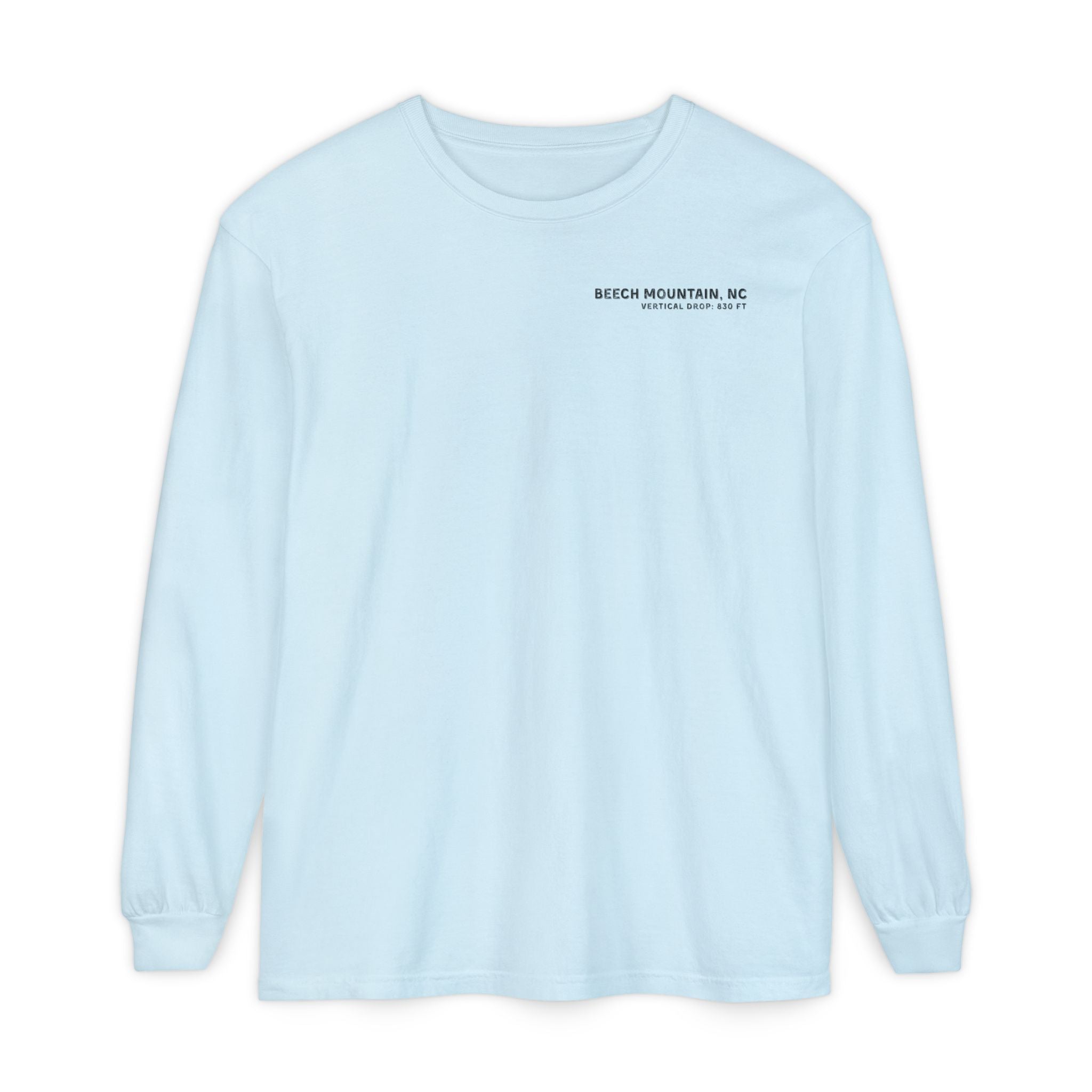 Beech Mountain, NC – 5506 Summit (v2) Comfort Colors® Long-Sleeve Tee
