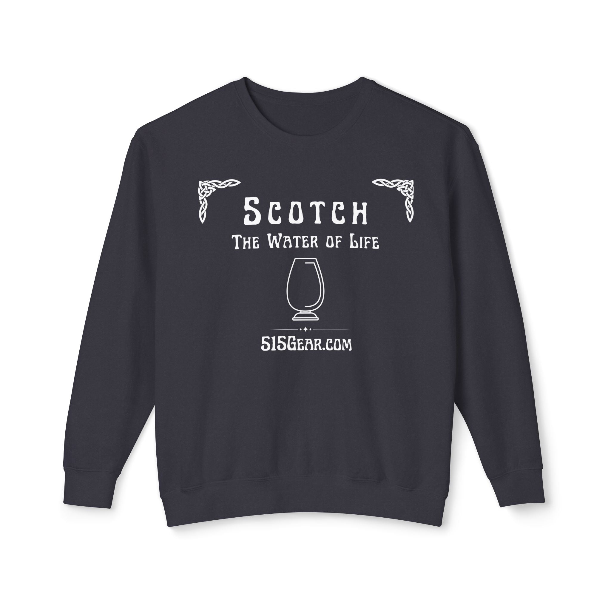 Scotch, The Water of Life - Unisex Lightweight Crewneck Sweatshirt