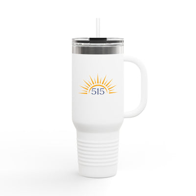 40 oz Travel Mug, 515 Sunshine Graphic | by 515Gear.com | Soak up the Sun!