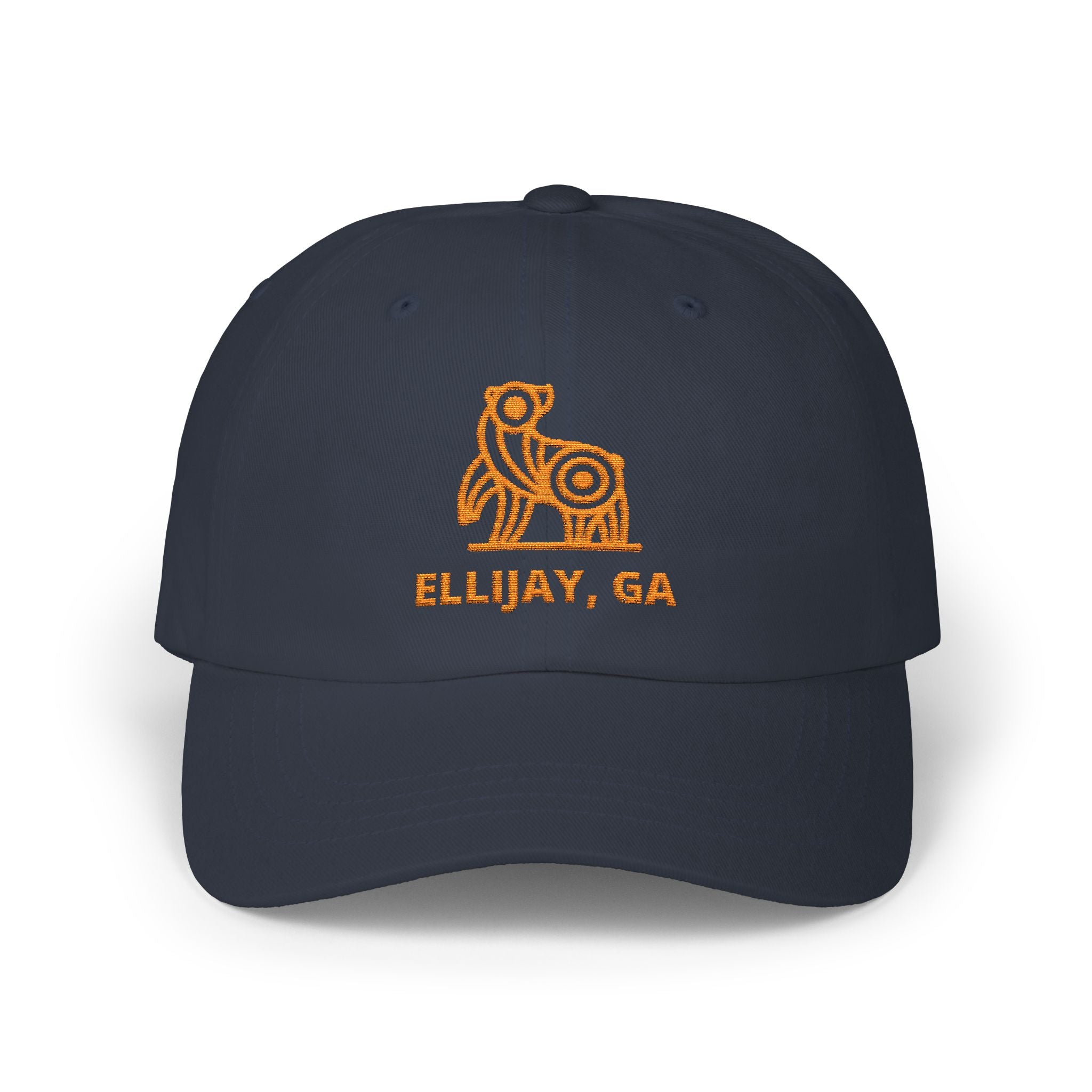 Ellijay, Bear Cap - Orange Embroidery