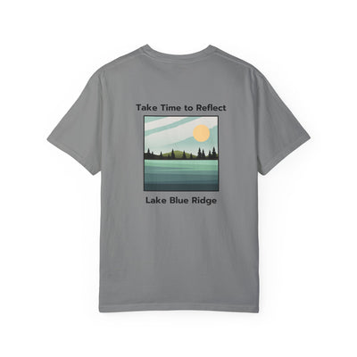 Unisex Adult T-shirt, Lake Blue Ridge, by 515Gear.com | Blue Ridge, GA | Time to Reflect!