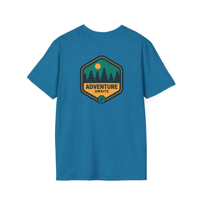 Unisex Adult T-shirt, 515 Adventure Awaits design  | 515Gear.com | Because Therapy is Expensive!