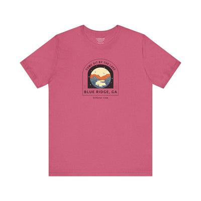 Unisex Adult T-shirt, by 515Gear.com | Blue Ridge, GA | Come Sit by the Lake!