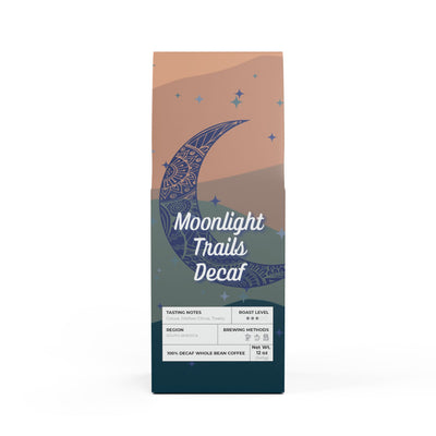 2 oz. Decaf Medium Roast Coffee, whole bean or ground, No jitters here! | by 515Gear.com | sourced from South America