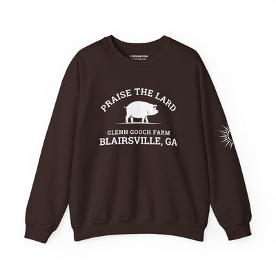 Sweatshirt, Praise the Lard Design, by 515Gear.com | Blairsville, GA | Glenn Gooch Farm