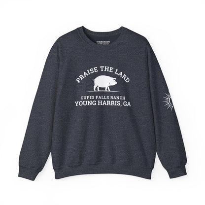 Sweatshirt, Praise the Lard Design, by 515Gear.com | Young Harris, GA | Cupid Falls
