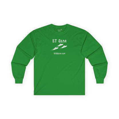 Unisex Adult Long-Sleeve T-shirt, Flying Saucer design | by 515Gear.com | Call Mulder and Scully!