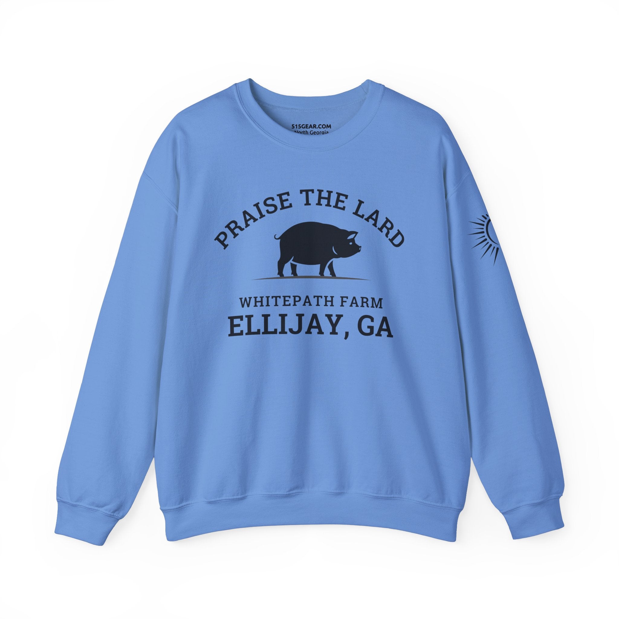 Ellijay, Praise the Lard, Whitepath Farm - Heavy Blend™ Crewneck Sweatshirt