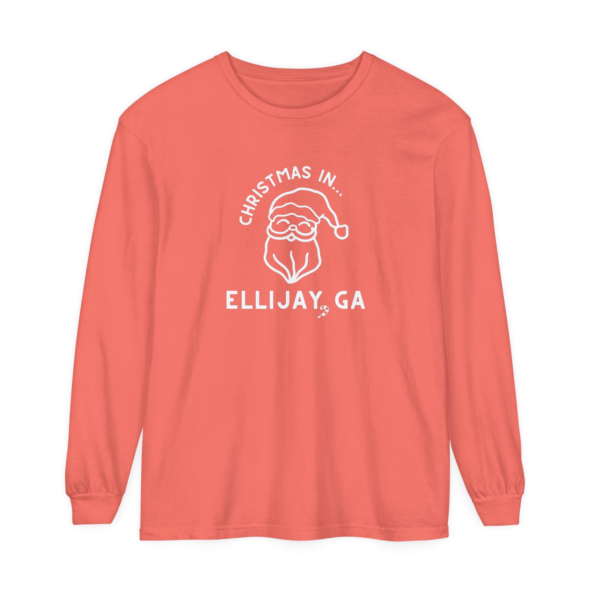 Christmas in Ellijay - Long Sleeve T-Shirt