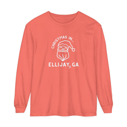 Christmas in Ellijay - Long Sleeve T-Shirt