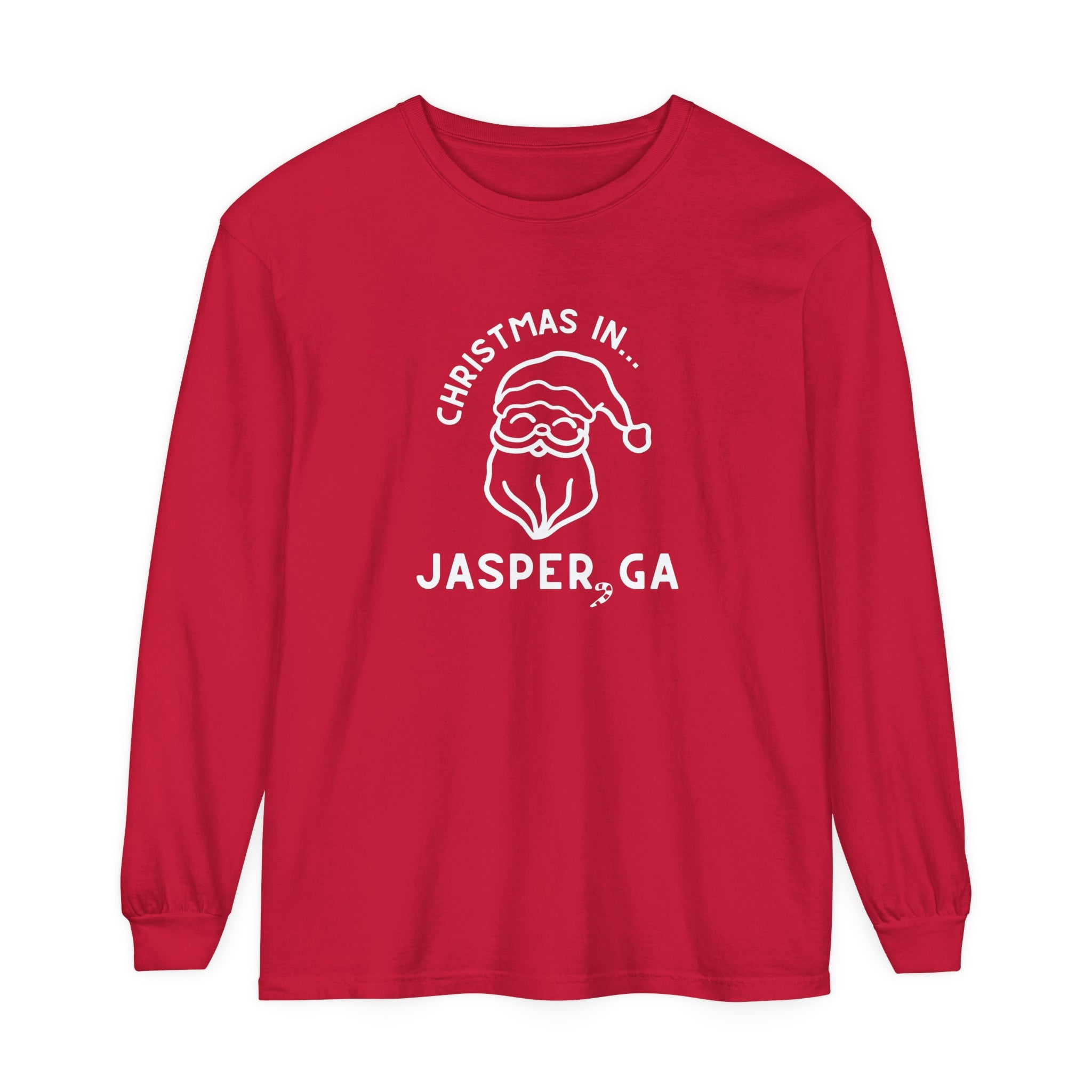 Christmas in Jasper - Long Sleeve T-Shirt