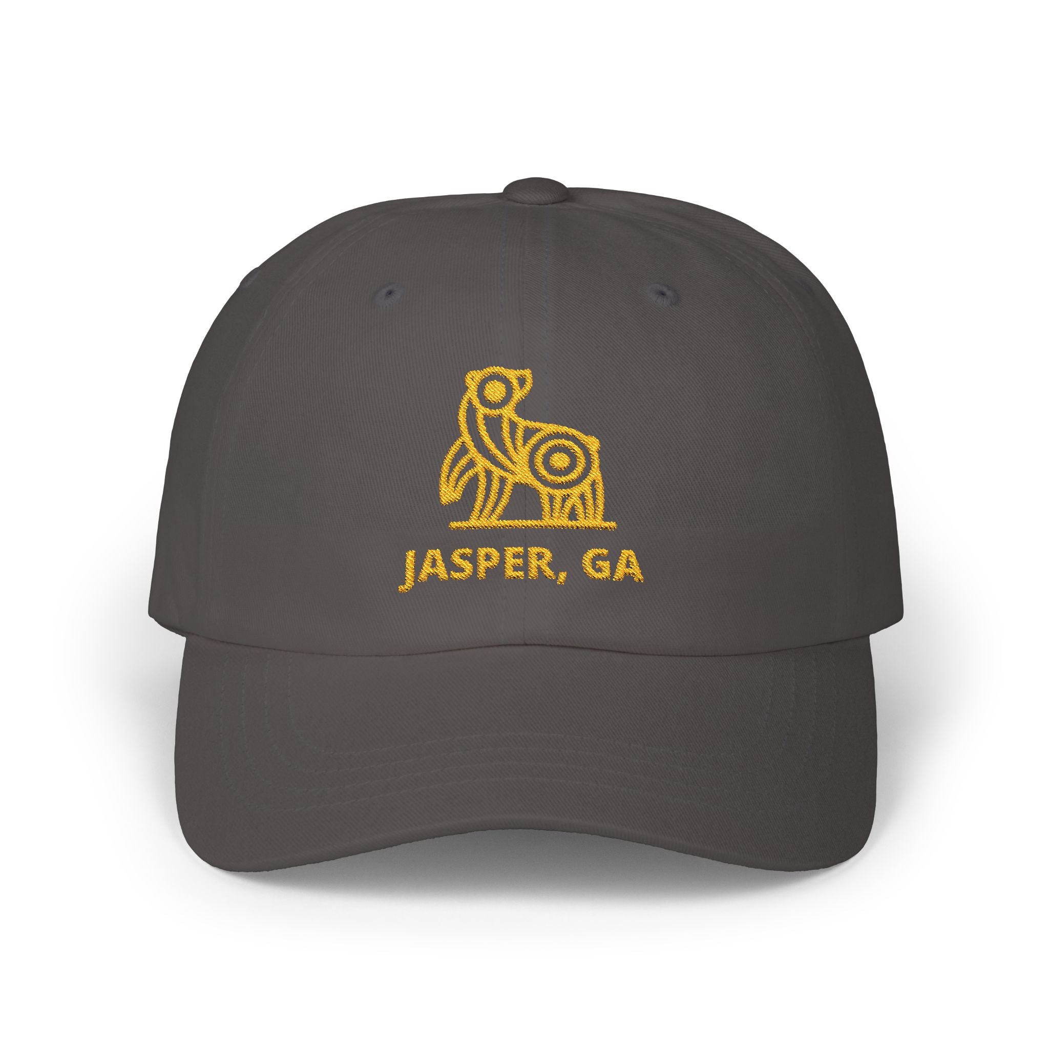 Jasper, Bear Cap - Gold Embroidery