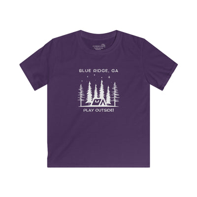 Kid’s T-Shirt, North GA Camping, by 515Gear.com | Blue Ridge, GA | Play Outside! 