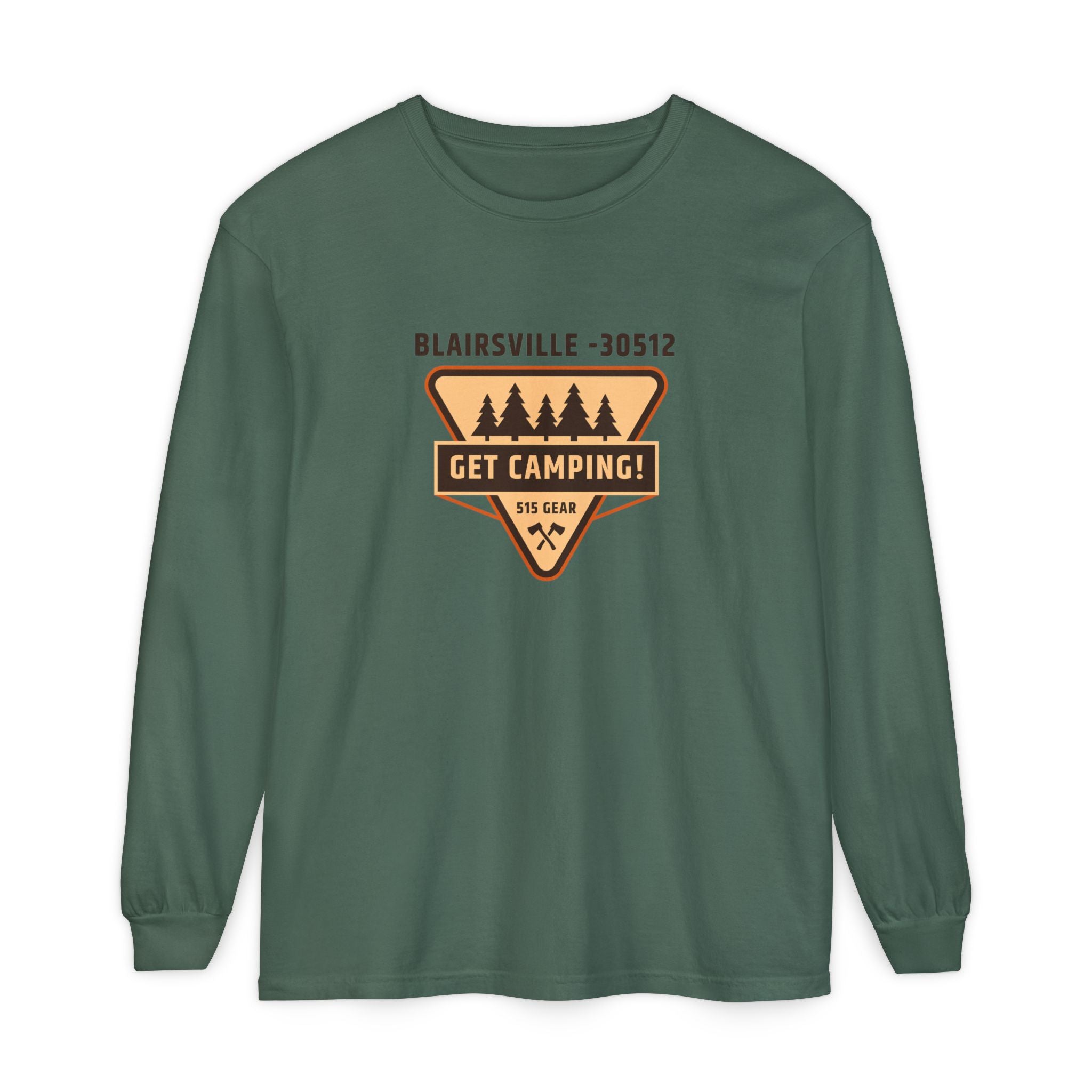 Get Camping! Blairsville - Long Sleeve T-Shirt