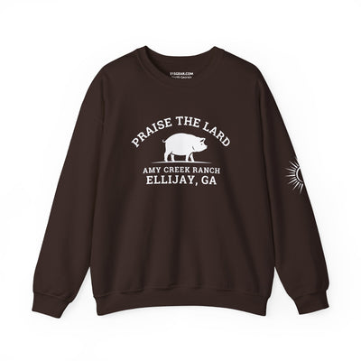 Sweatshirt, Praise the Lard Design, by 515Gear.com | Ellijay, GA | Amy Creek 