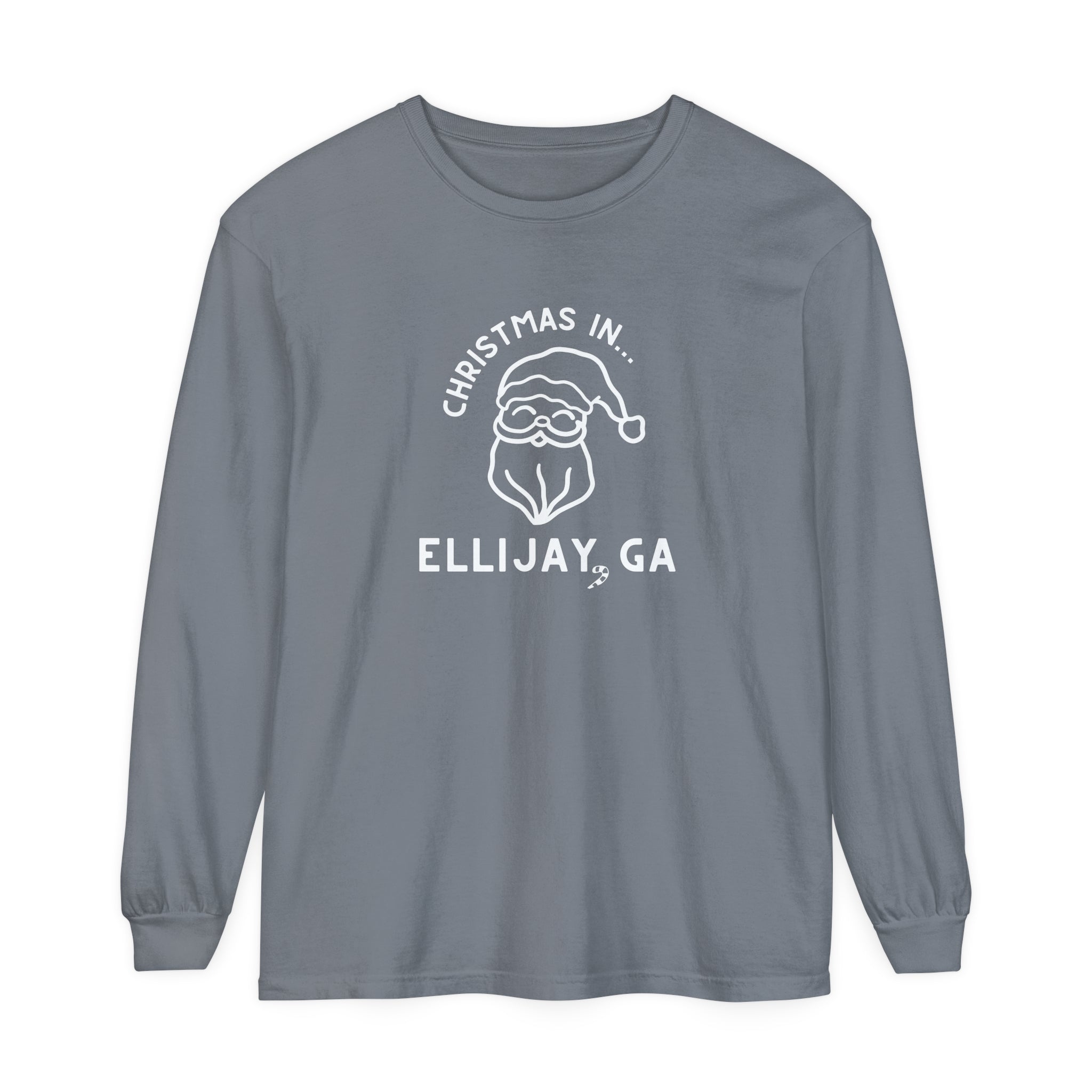 Christmas in Ellijay - Long Sleeve T-Shirt