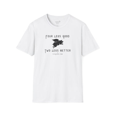 unisex adult t-shirt, satirical reference for “Orwellian” lovers | 515Gear.com | anyone love Animal Farm?