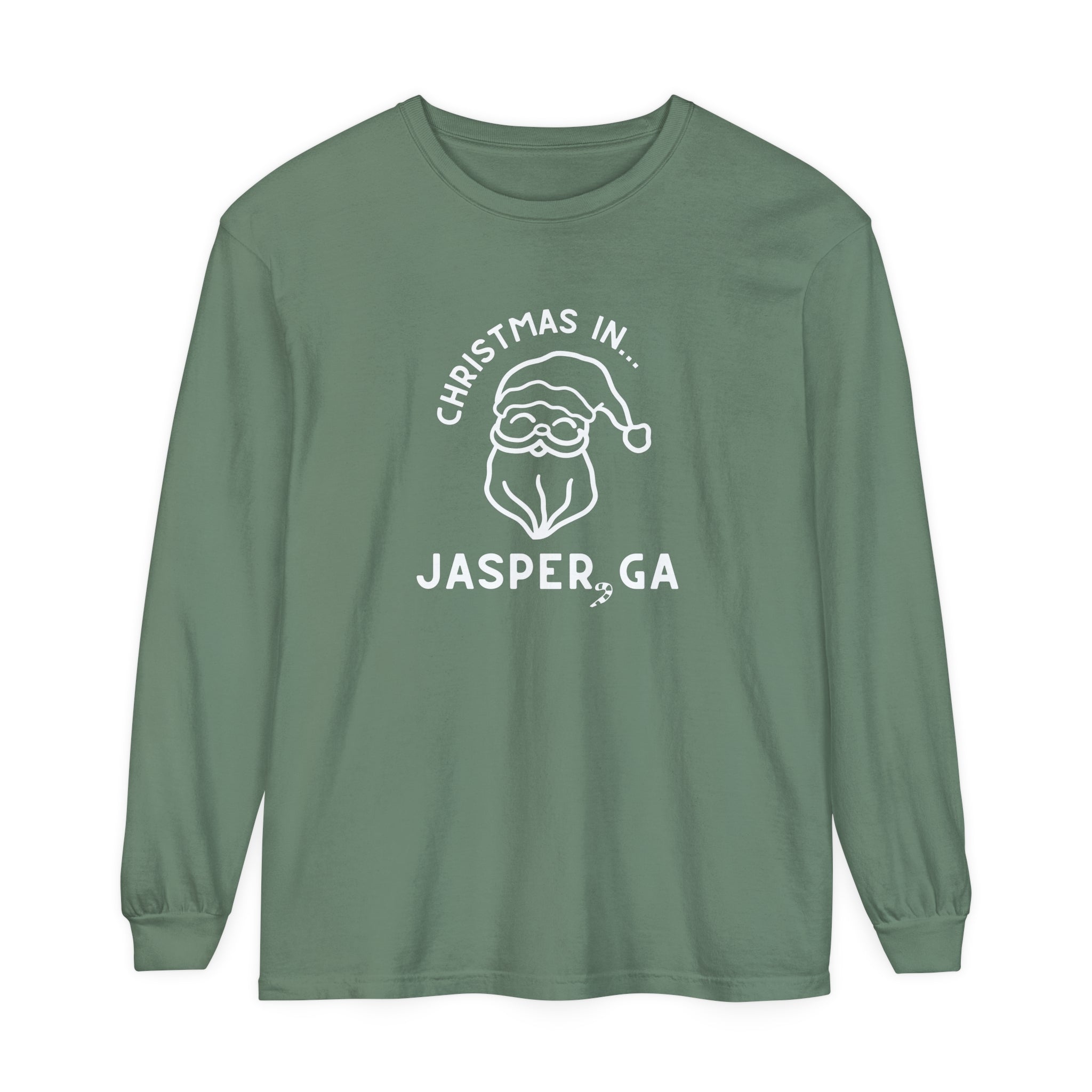 Christmas in Jasper - Long Sleeve T-Shirt