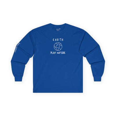 Unisex Adult Long-Sleeve T-shirt, "Earth" design | by 515Gear.com | Play Outside!