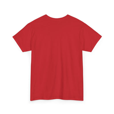 Red t-shirt on a white background