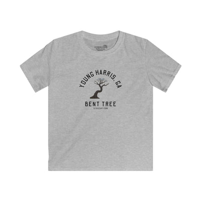 Kid’s T-Shirt, Bent Tree design by515Gear.com | Young Harris, GA | Don't leave the trail!