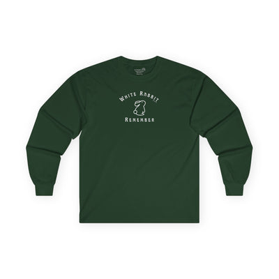 Dreamy White Rabbit - Remember - Long Sleeve Tee