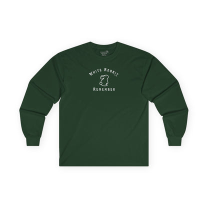Dreamy White Rabbit - Remember - Long Sleeve Tee