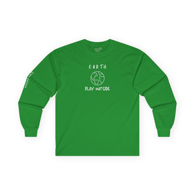 Unisex Adult Long-Sleeve T-shirt, "Earth" design | by 515Gear.com | Play Outside!