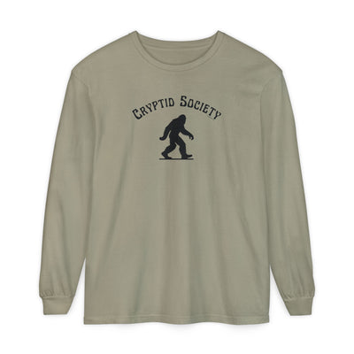 Cryptid Society Long Sleeve Tee – Bigfoot Edition (Comfort Colors®)