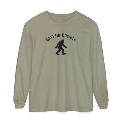 Cryptid Society Long Sleeve Tee – Bigfoot Edition (Comfort Colors®)