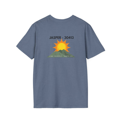 Adult t-shirt, Sunrise Mountain Graphic, by 515Gear.com | Jasper, GA | 30413