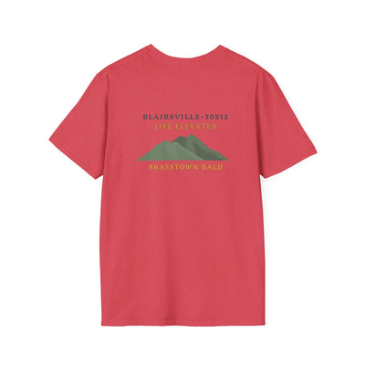 Adult t-shirt, Brasstown Bald Graphic, by 515Gear.com | Blairsville, GA | 30512