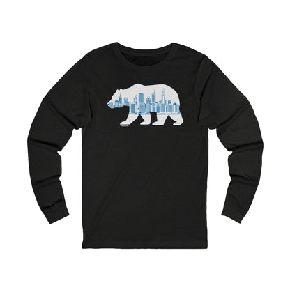 “Bear Down, Chi-Town” Skyline Long Sleeve Tee