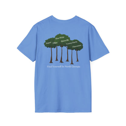 Find Yourself, North Georgia - A Walk In The Trees Tee