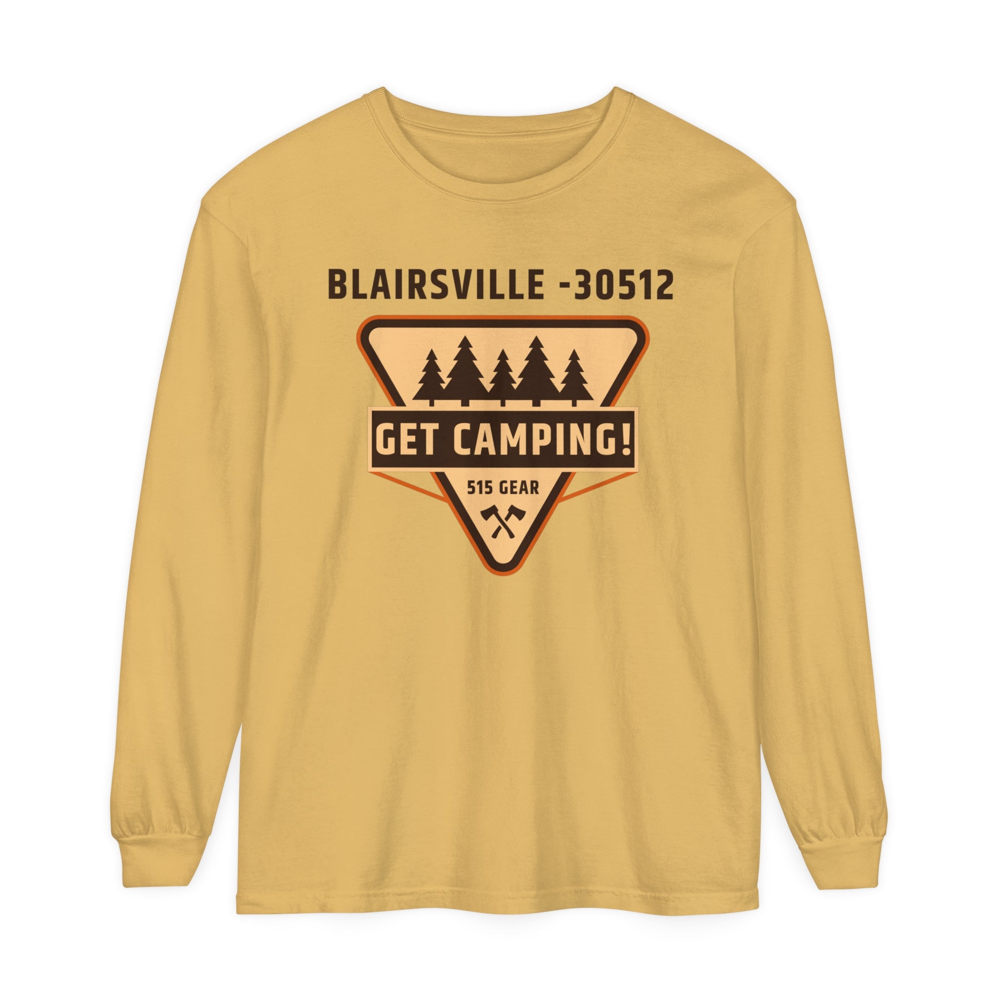 Get Camping! Blairsville - Long Sleeve T-Shirt