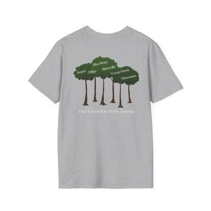 Find Yourself, North Georgia - A Walk In The Trees Tee