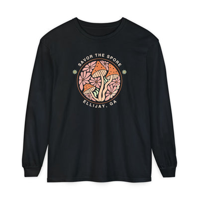 Savor the Spore – Ellijay, GA Unisex Long-Sleeve Tee