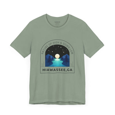 Unisex Adult T-shirt, by 515Gear.com | Hiawassee, GA | Nature up High & Down Below!
