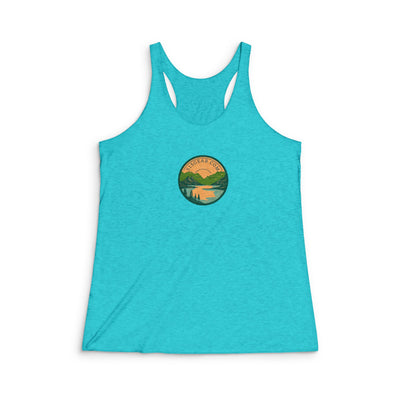 Women’s racerback tank-top | by 515 Gear.com | tri-blend tank perfect for hikes, casual wear or workouts!