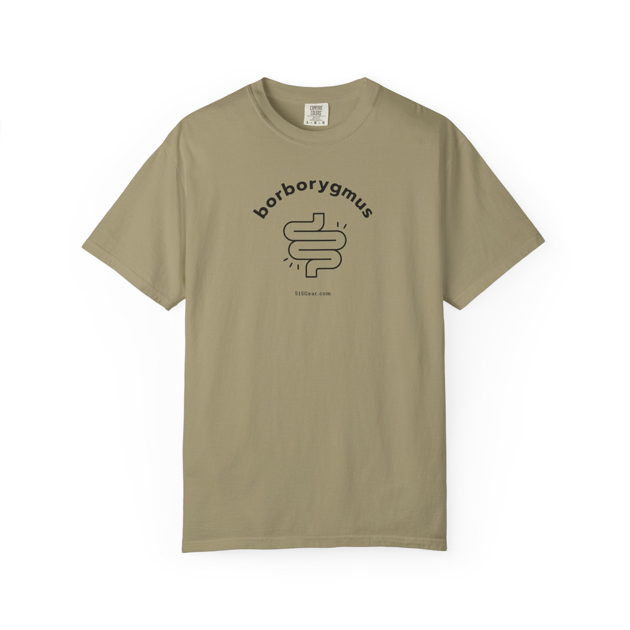 Word Play: borborygmus Tummy Rumble Garment-Dyed T-shirt