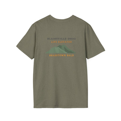 Adult t-shirt, Brasstown Bald Graphic, by 515Gear.com | Blairsville, GA | 30512