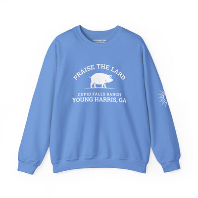 Sweatshirt, Praise the Lard Design, by 515Gear.com | Young Harris, GA | Cupid Falls